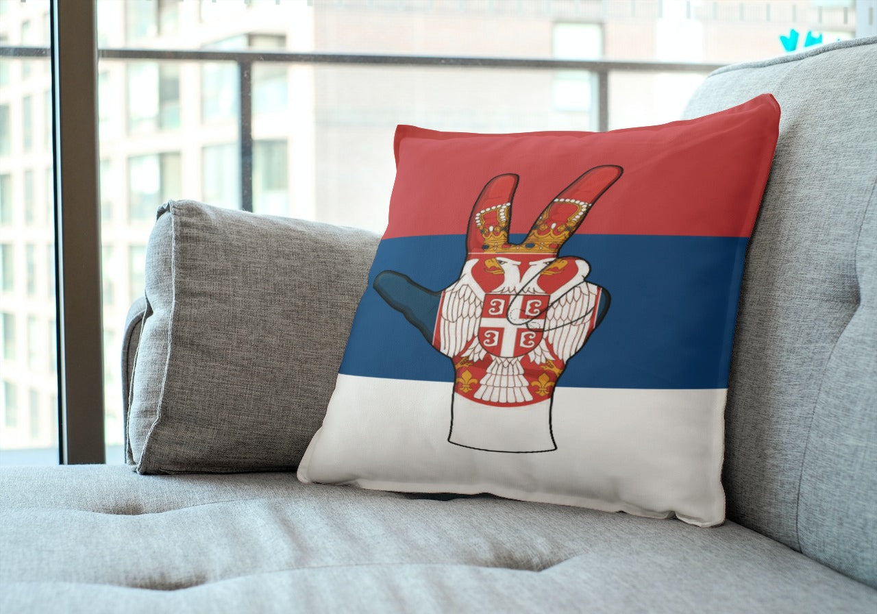 tri prsta srpstva | jastuk – Jastuk iz srbenda shop