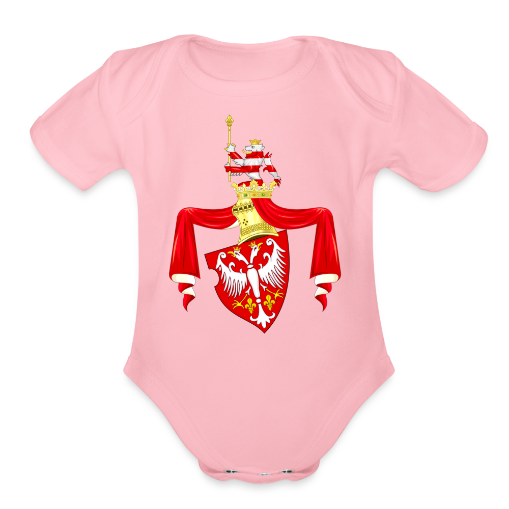 Nemanjići | Bodi za bebe - light pink