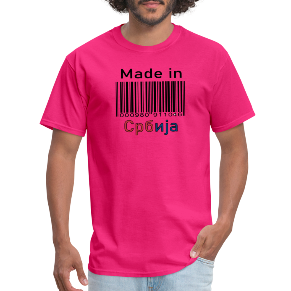 Made in Srbija | Majica kratki rukav - fuchsia