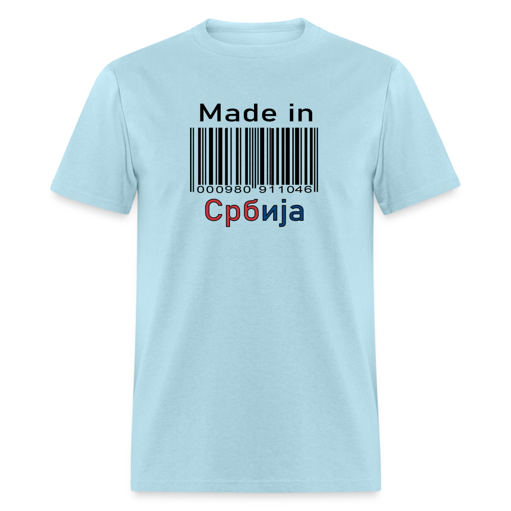 Made in Srbija | Majica kratki rukav - powder blue