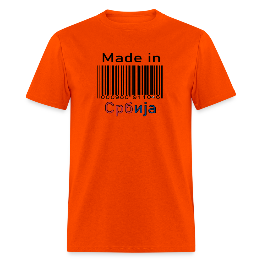 Made in Srbija | Majica kratki rukav - orange