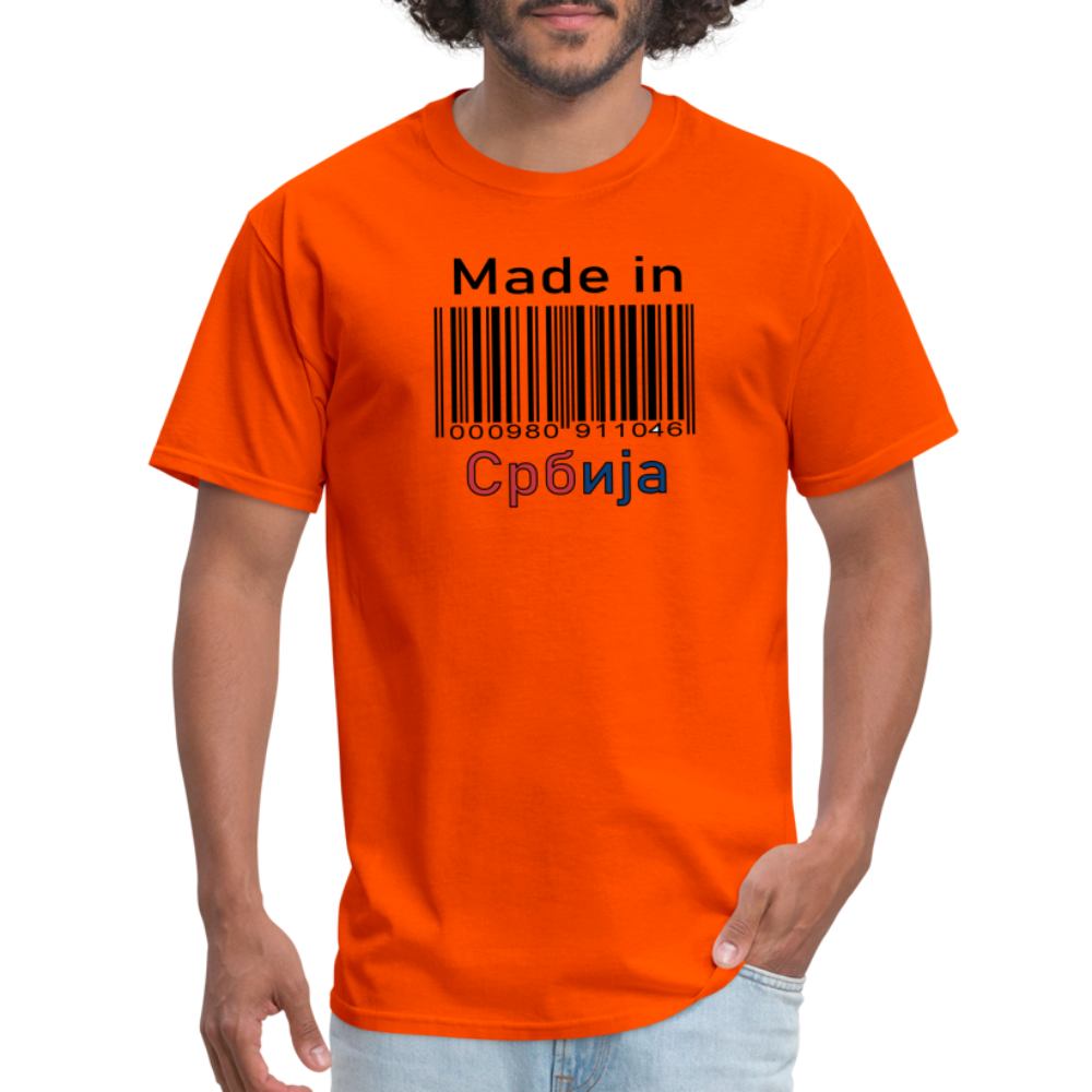 Made in Srbija | Majica kratki rukav - orange