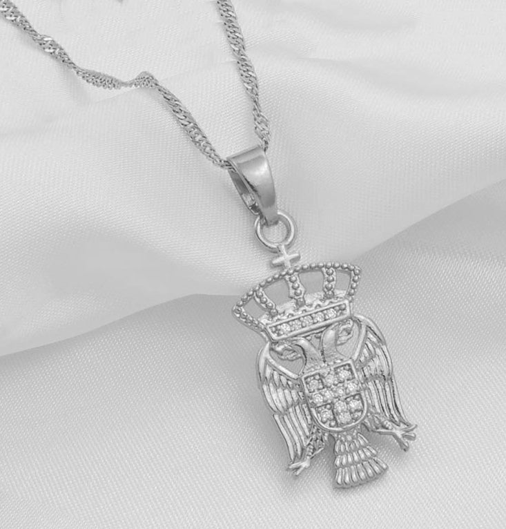 Srbija sa cirkonima | Ženski Lančić