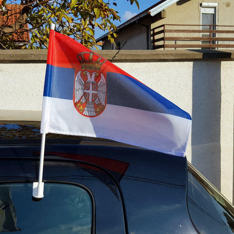 Srbija 2kom. | Zastava za auto