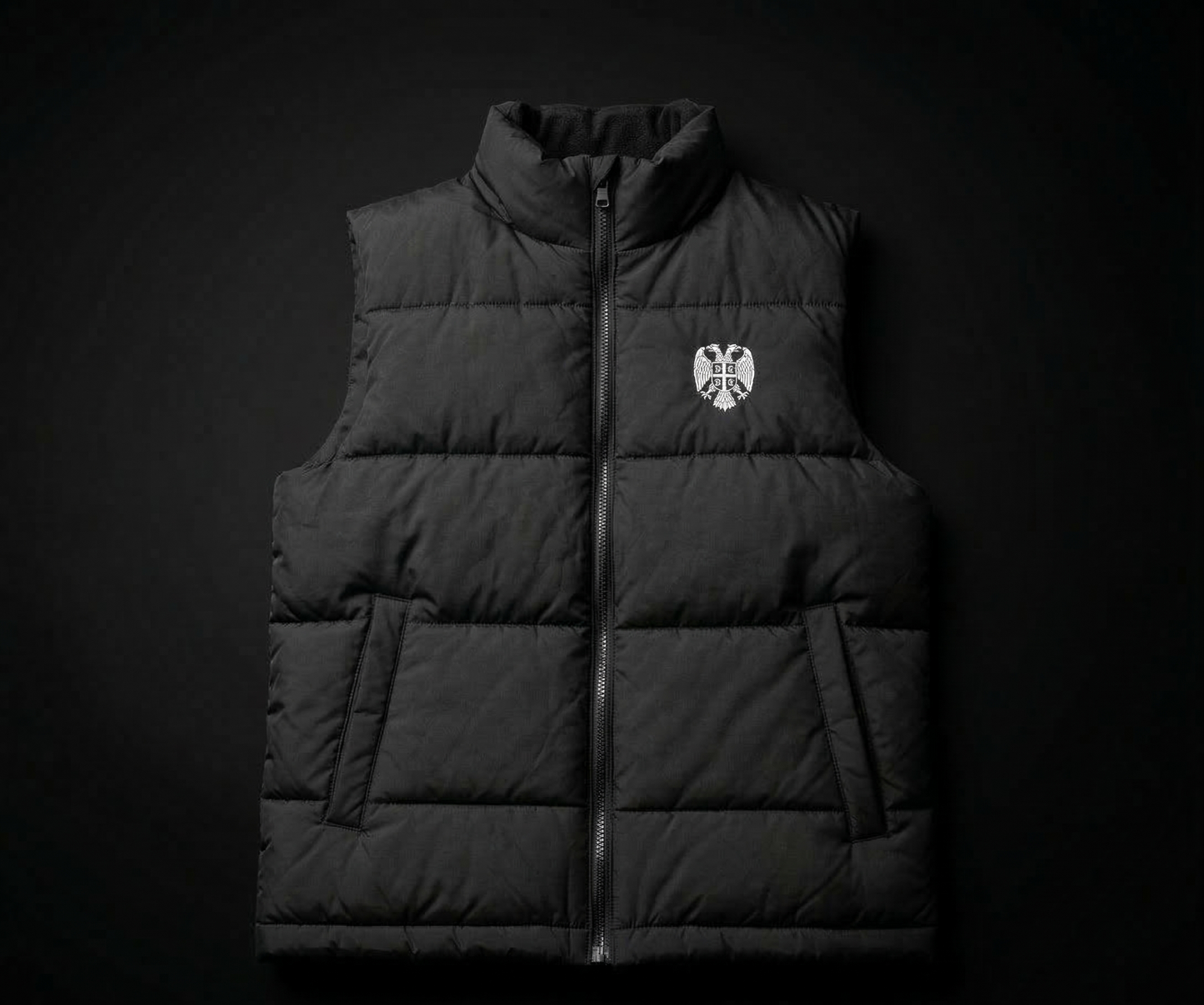 Prsluk Srbija crni | Prsluci