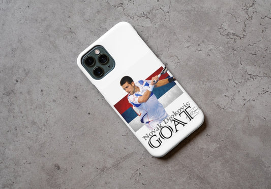 djokovic goat  | maskica za telefon – novak đoković – najbolji srpski teniser i simbol sportske izvrsnosti