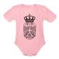 Grb Srbija | Bodi za bebe - light pink