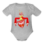 Nemanjići | Bodi za bebe - heather grey