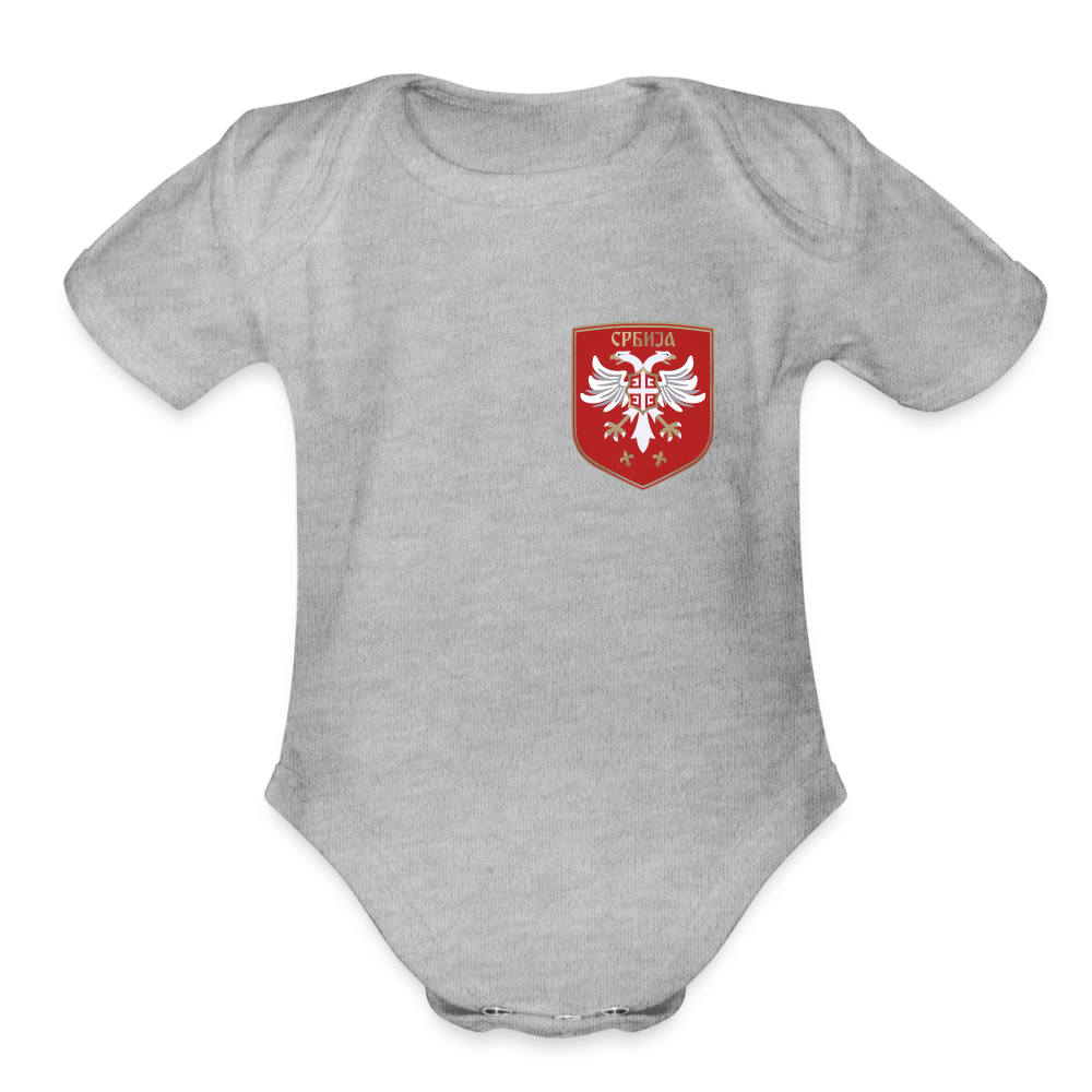 Reprezentacija | Bodi za bebe - heather grey