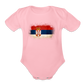 Srbija Splash | Bodi za bebe - light pink