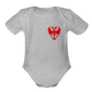 Nemanjici | Bodi za bebe - heather grey