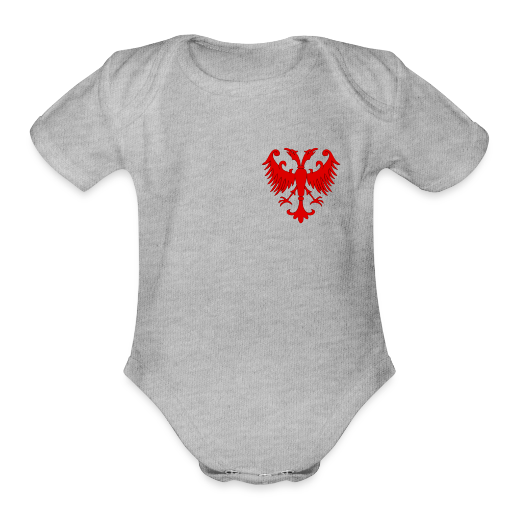 Nemanjici | Bodi za bebe - heather grey