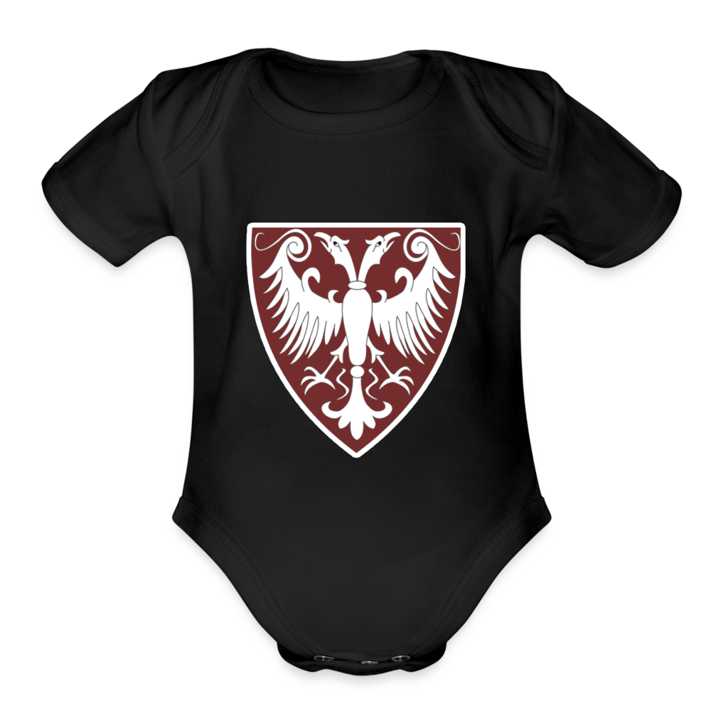Grb Nemanjica | Bodi za bebe - black