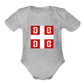 4s | Bodi za bebe - heather grey