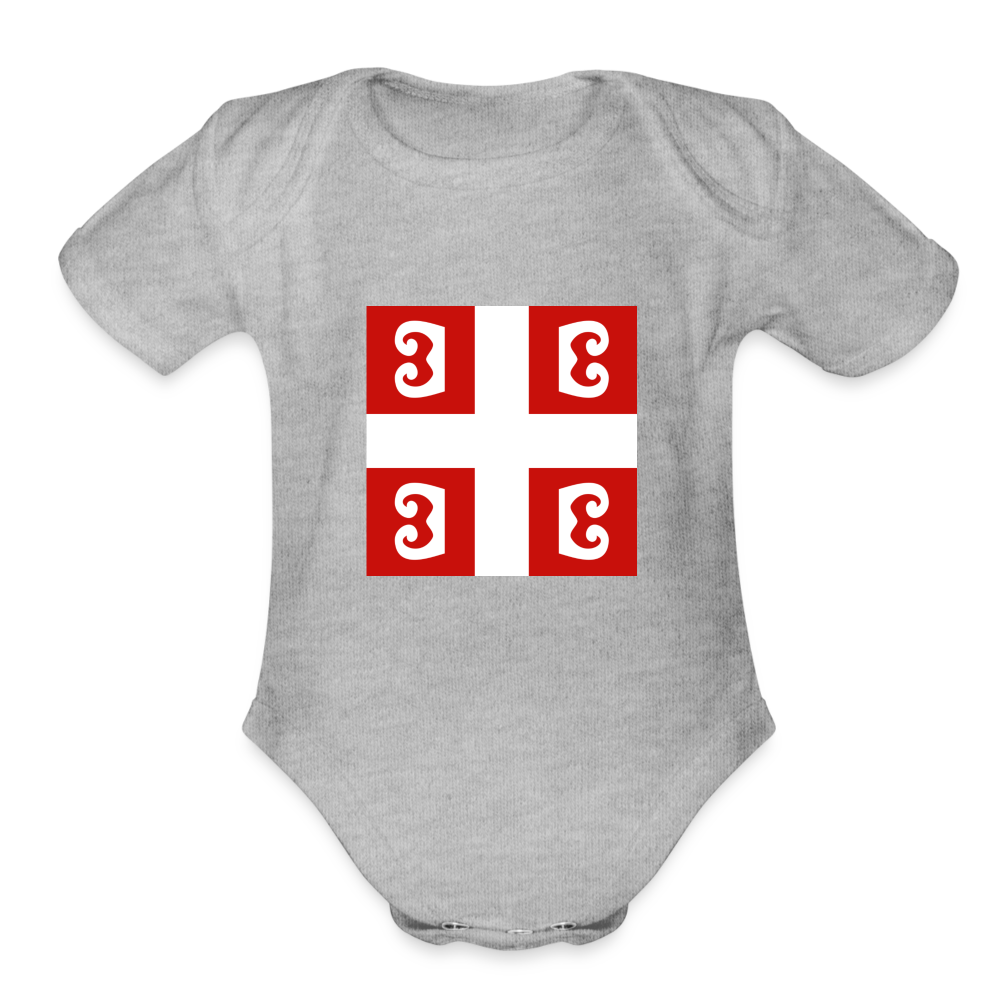 4s | Bodi za bebe - heather grey