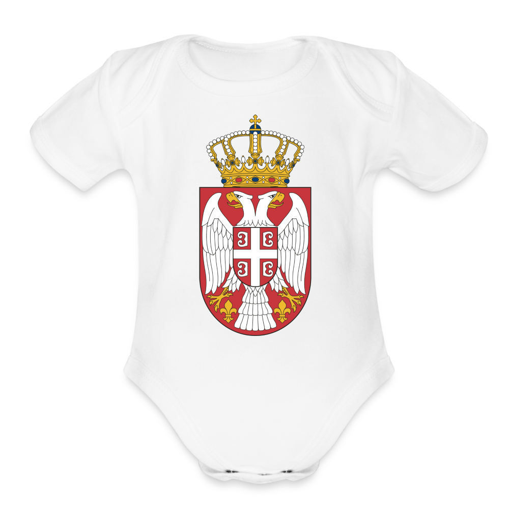 Srbija Grb | Bodi za bebe - white