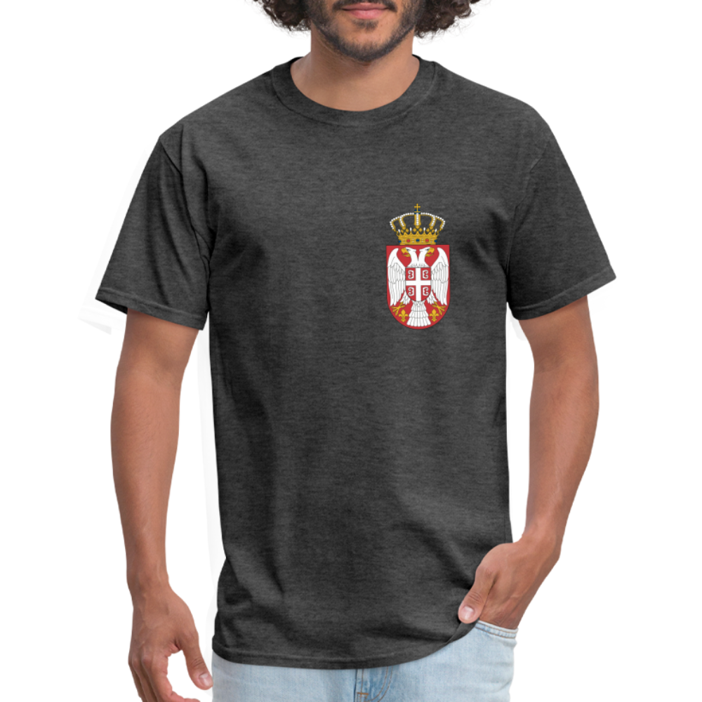 Srbija | Majica kratki rukav - heather black