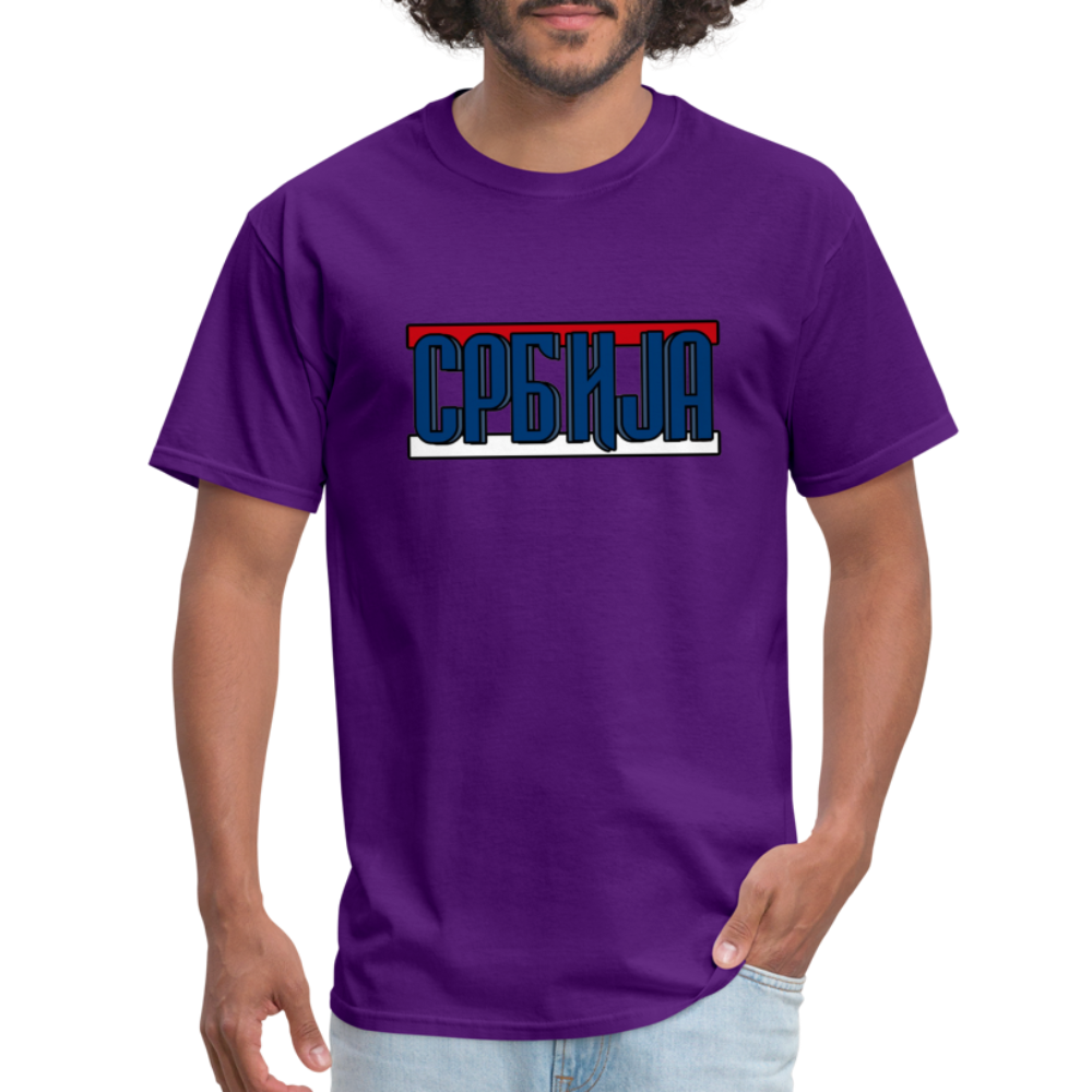 Srbija | Majica kratki rukav - purple