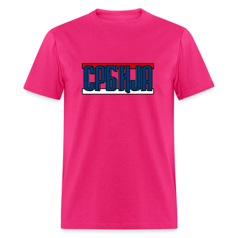 Srbija | Majica kratki rukav - fuchsia