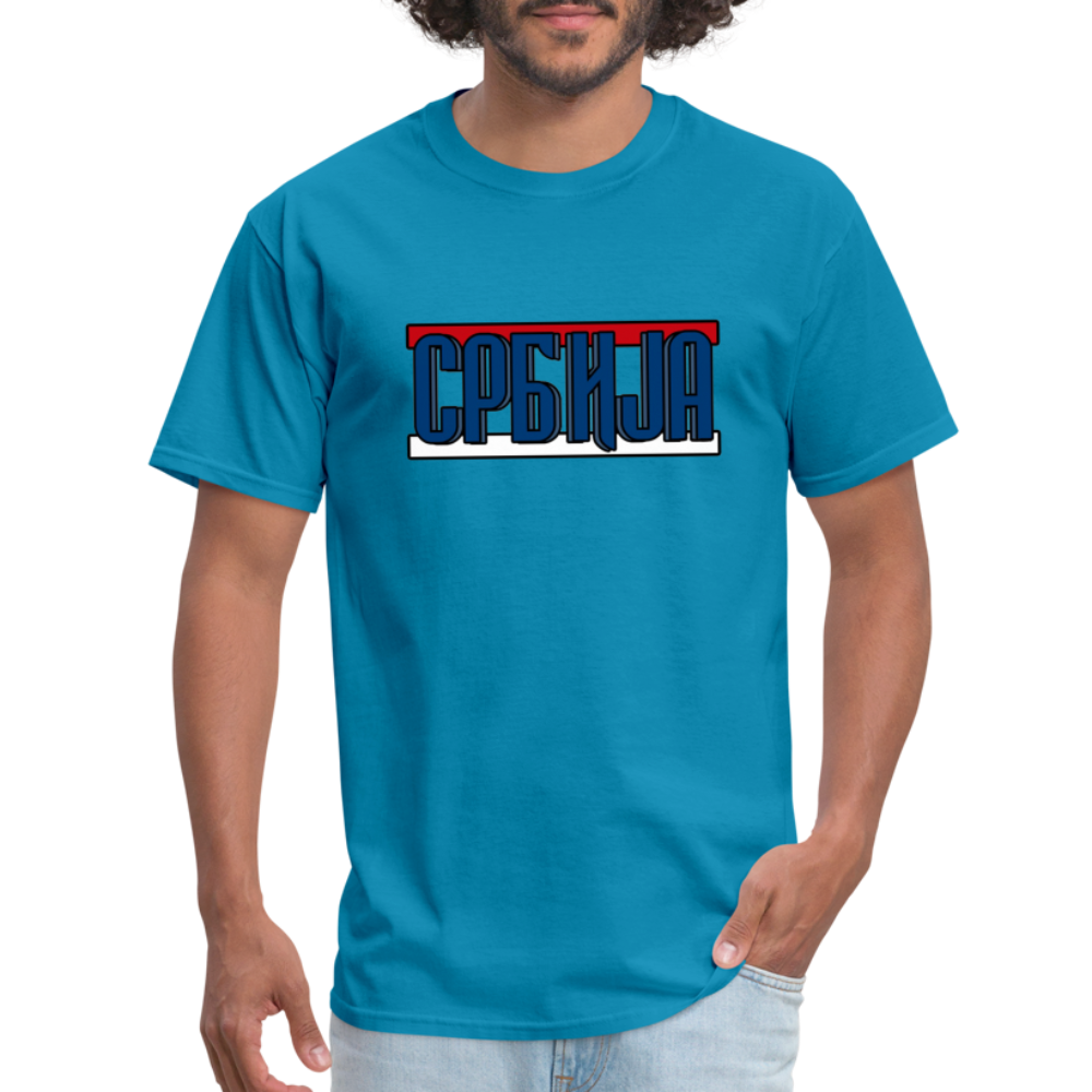 Srbija | Majica kratki rukav - turquoise