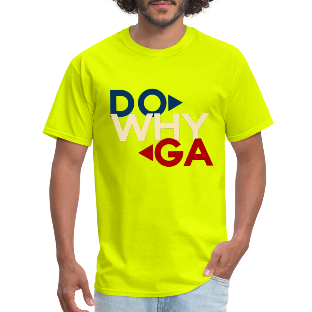 DO WAY GA | Majica kratki rukav - safety green