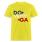 DO WAY GA | Majica kratki rukav - yellow
