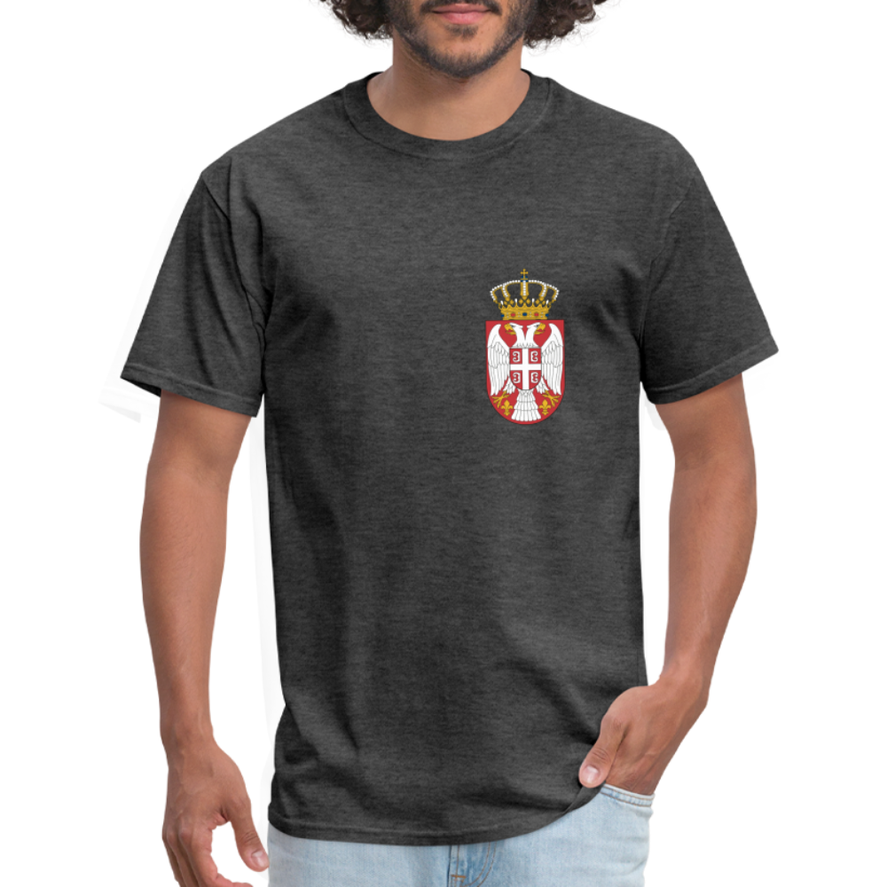 SRCE SRPSKO | Majica kratki rukav - heather black