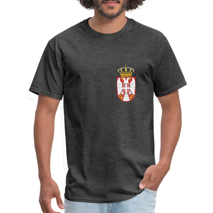 SRCE SRPSKO | Majica kratki rukav - heather black