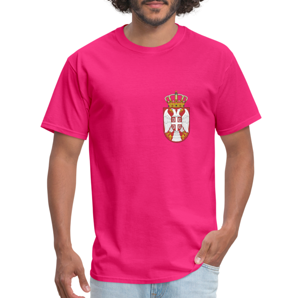 SRCE SRPSKO | Majica kratki rukav - fuchsia