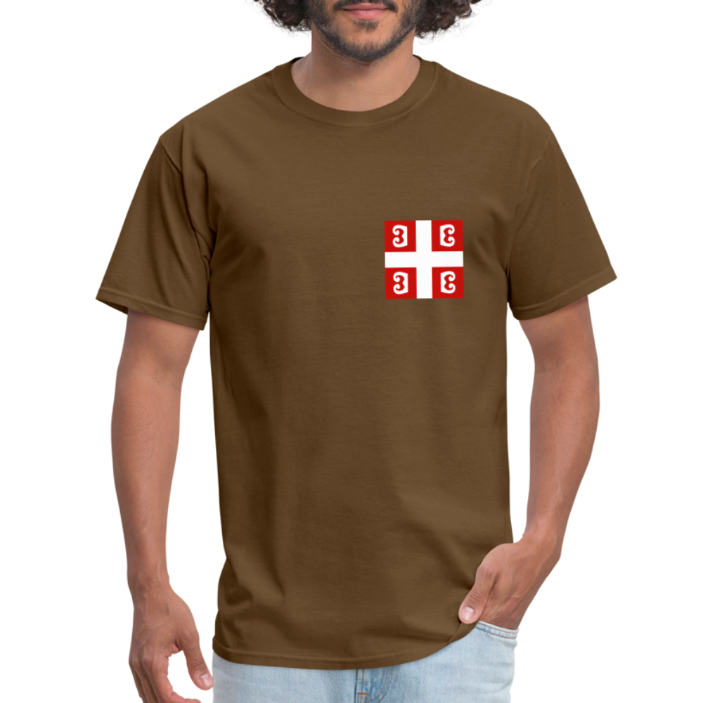 4s | Majica kratki rukav - brown