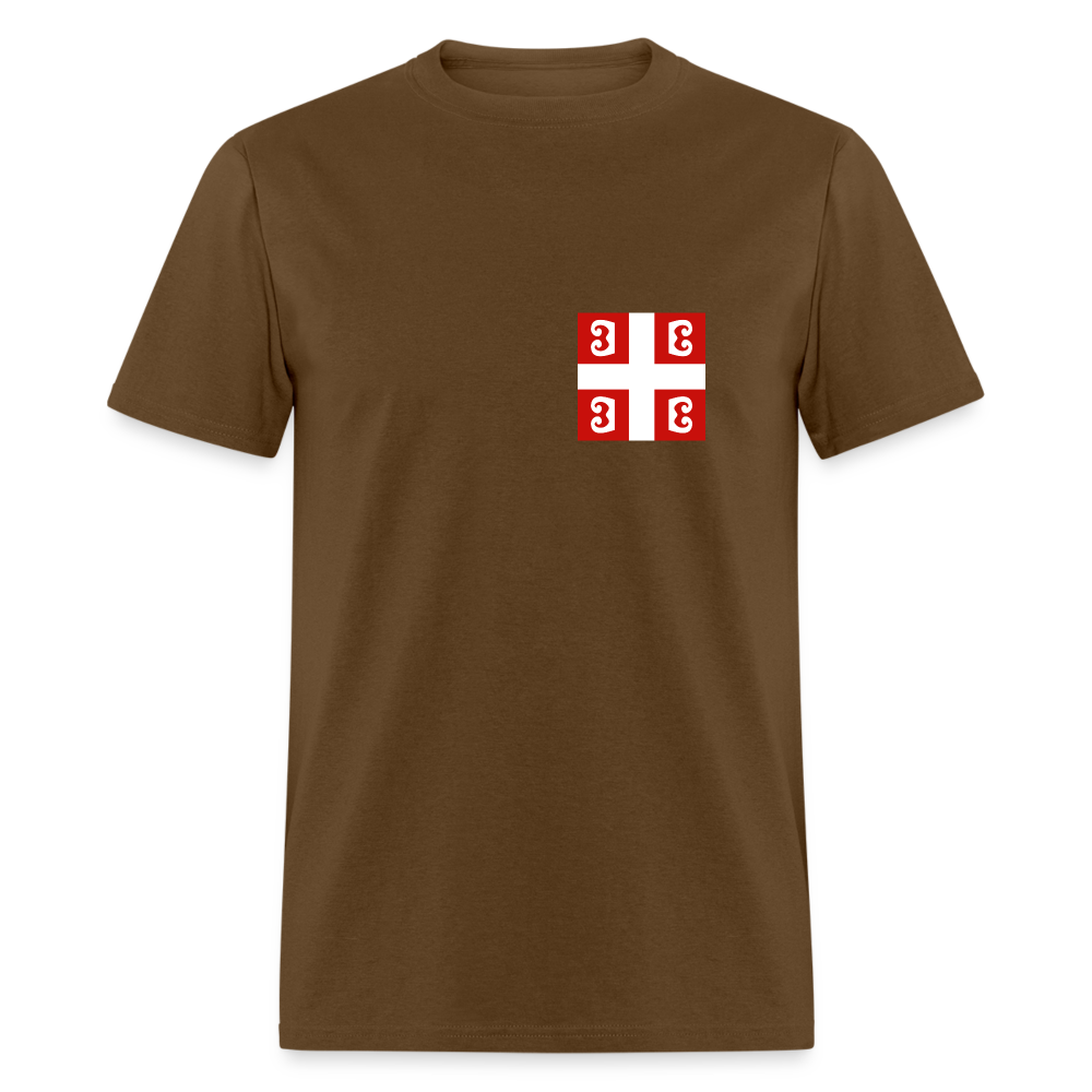 4s | Majica kratki rukav - brown