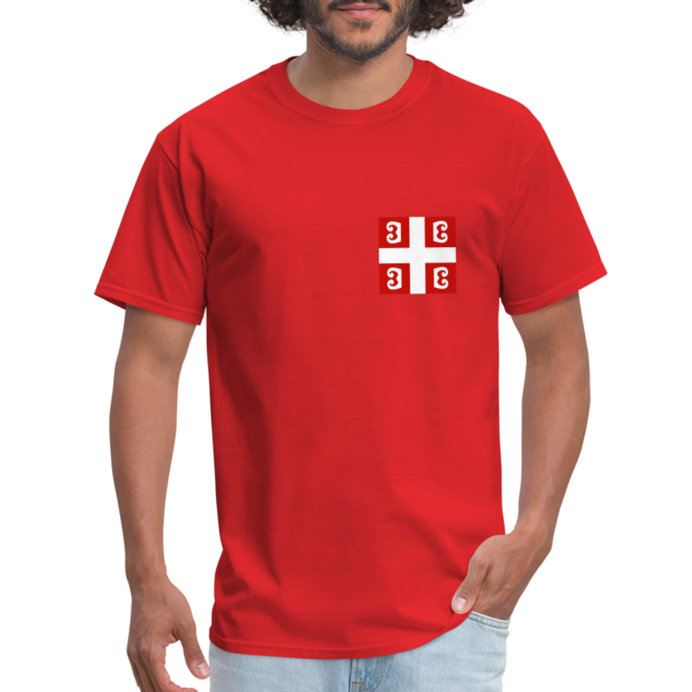 4s | Majica kratki rukav - red