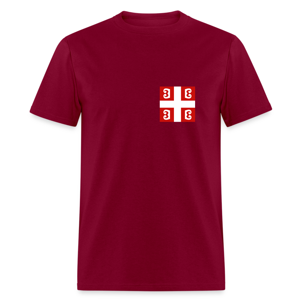 4s | Majica kratki rukav - burgundy