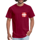 4s | Majica kratki rukav - burgundy