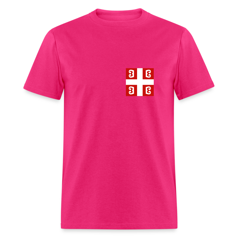 4s | Majica kratki rukav - fuchsia