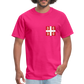 4s | Majica kratki rukav - fuchsia