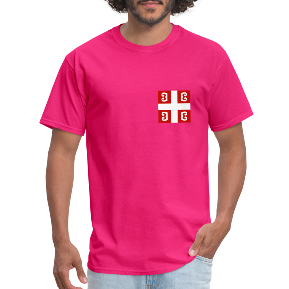 4s | Majica kratki rukav - fuchsia