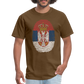 Otisak Srpski | Majica kratki rukav - brown