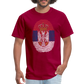 Otisak Srpski | Majica kratki rukav - dark red