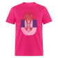 Otisak Srpski | Majica kratki rukav - fuchsia