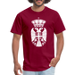 Srbija | Majica kratki rukav - burgundy