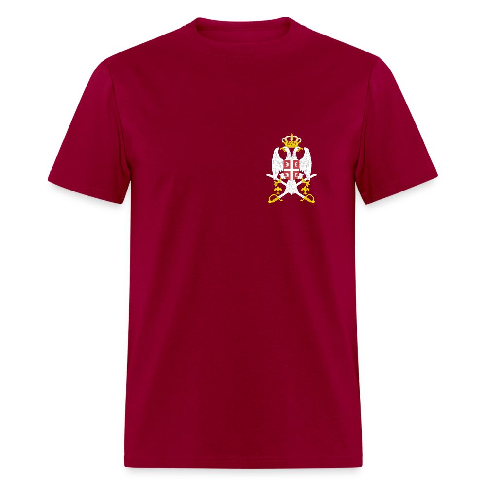 Srbija | Majica kratki rukav - dark red