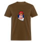Srce Srpsko | Majica kratki rukav - brown