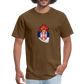 Srce Srpsko | Majica kratki rukav - brown