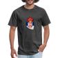 Srce Srpsko | Majica kratki rukav - heather black
