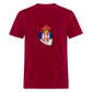 Srce Srpsko | Majica kratki rukav - dark red