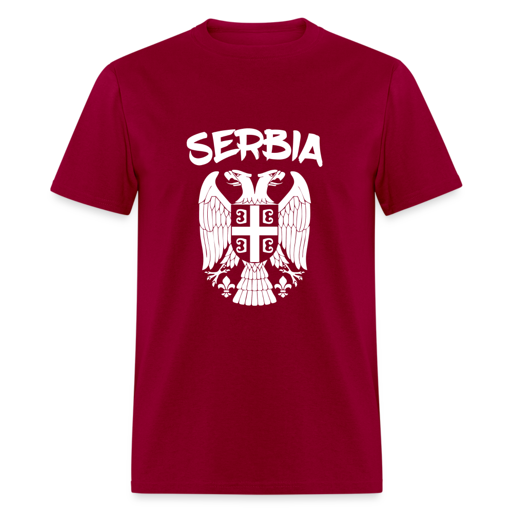 Serbia | Majica kratki rukav - dark red