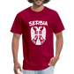 Serbia | Majica kratki rukav - dark red