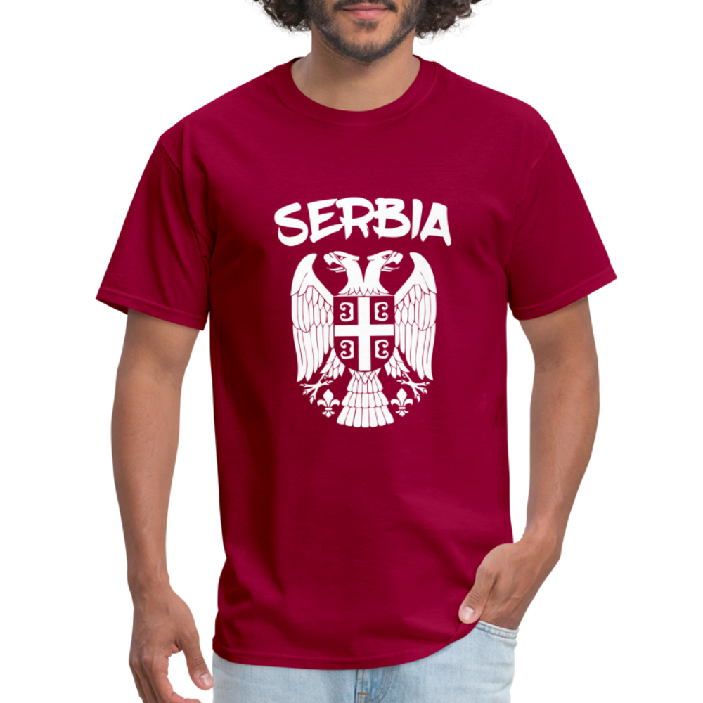 Serbia | Majica kratki rukav - dark red