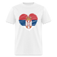 Srbija u Srcu | Majica kratki rukav - white